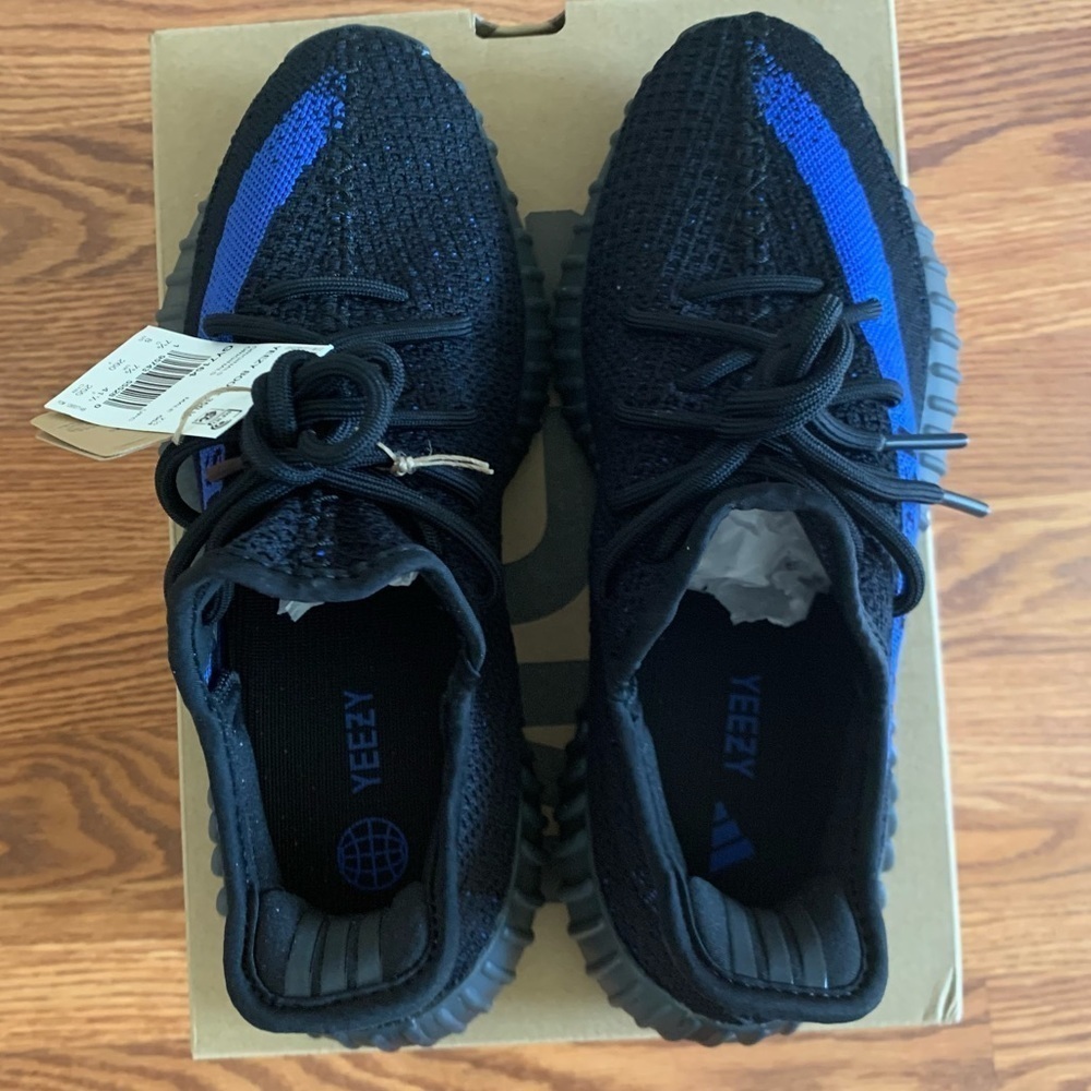 YEEZY Adidas 350 V2 DAZZLING BLUE shoes sneakers size Men’s 8 Women’s 9-9.5